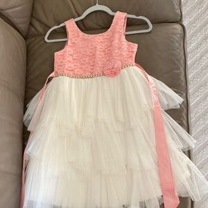 American Princess Pink Satin Dress